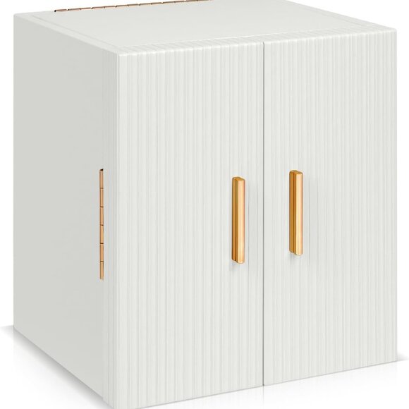Large Jewelry Box for Women, Jewelry Holder Organizer Box with 3 Drawers, 4-Tier - Picture 1 of 7